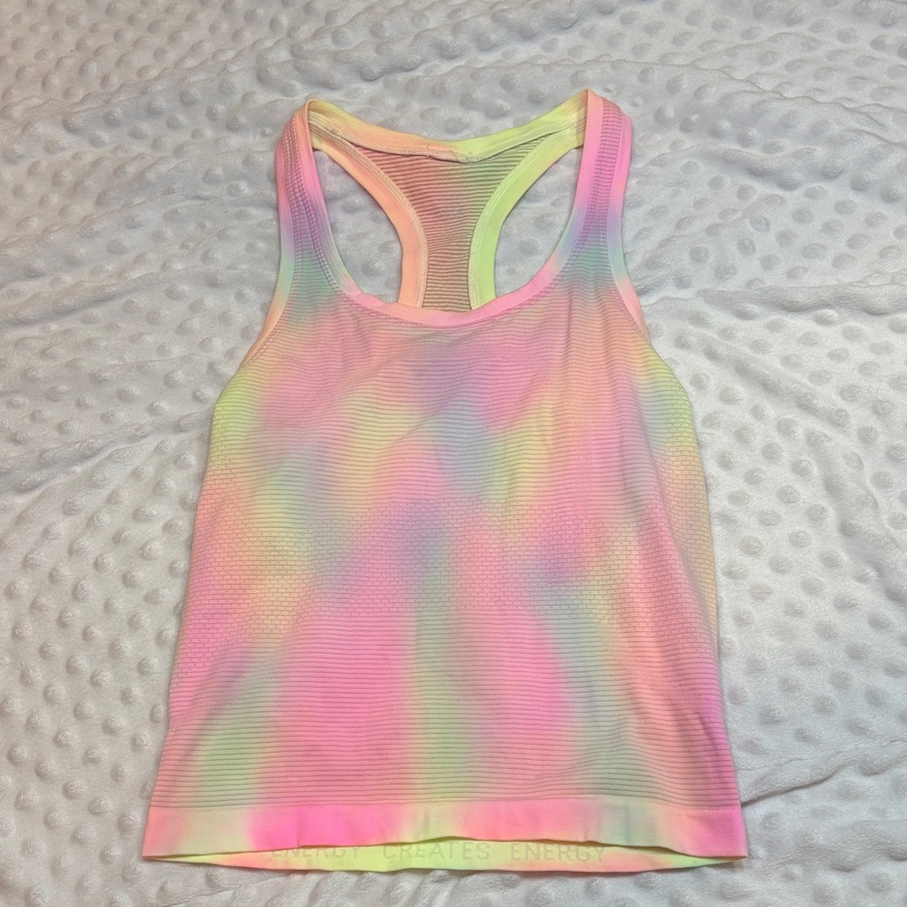 tie dye lulu swiftly tank